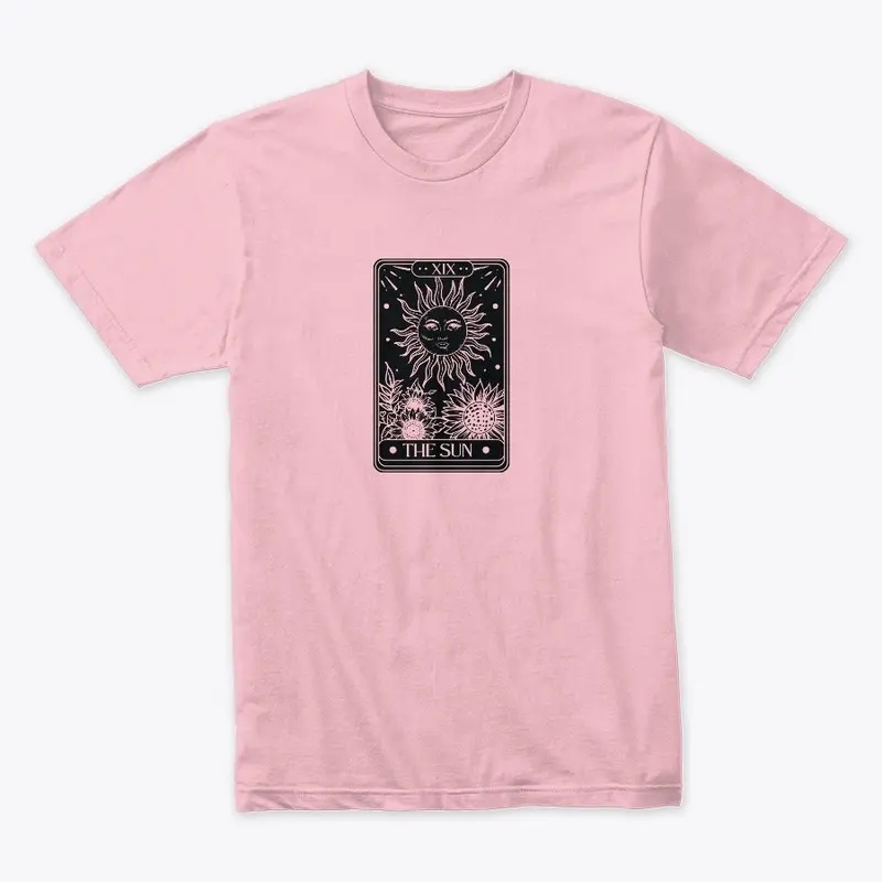 Tarot card sun shirt