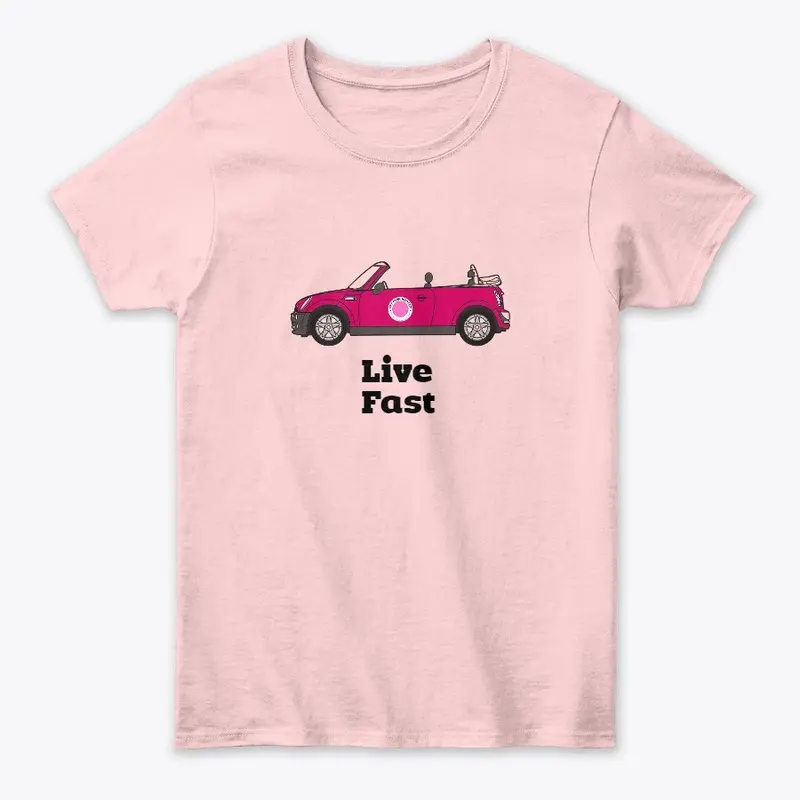 Pink Car shirt, Pink Car T-Shirt